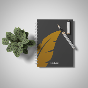 M.B. Ricci Notebook and Pen Set